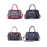 Hand-Woven Rectangular Suitcase