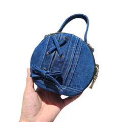 Handmade Upcycled Denim Helen Mini Bag
