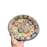 Hundred Flowers Ceramic Plate