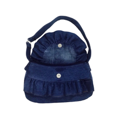 Handmade Upcycled Denim Crossbody Bag