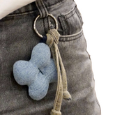 Handmade Upcycled Denim Key Chain