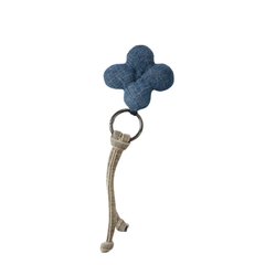 Handmade Upcycled Denim Key Chain