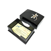 Lacquer Business Card Holder ith Lid
