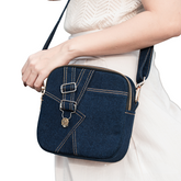 Handmade Upcycled Denim Lana Bag