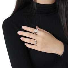 Large Women's Rings Handcrafted 925 Sterling Silver