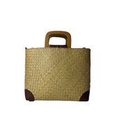 Large Sedge Handbag With Strap