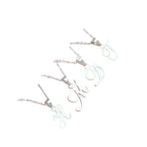 Letter Necklace Handcrafted 925 Sterling Silver 2