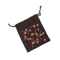 Lined Hand Embroidered Bag Mulberry Silk Handcrafted