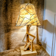 Loofah Lamp