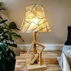 Loofah Lamp