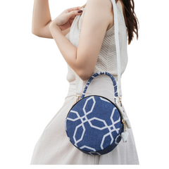 Handmade Upcycled Denim Luna Bag