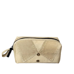 Handmade Upcycled Denim Makeup Bag