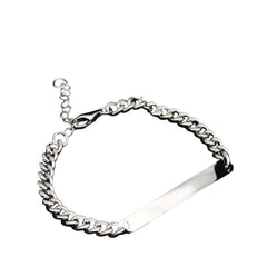 Men's Bracelet Handcrafted 925 Sterling Silver