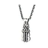 Men's Coin Pendant Handcrafted 925 Sterling Silver