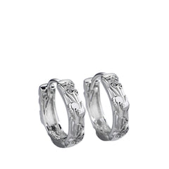 Men's Earrings Handcrafted 925 Sterling Silver