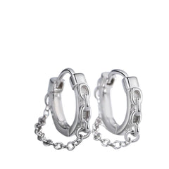 Men's Earrings Handcrafted 925 Sterling Silver