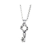 Men's Key-Shaped Pendant Handcrafted 925 Sterling Silver