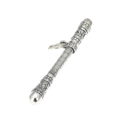 Men's Pendant In The Shape Of A Dagger Handcrafted 925 Sterling Silver