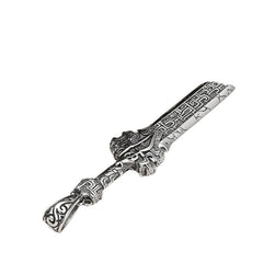 Men's Sword-Shaped Pendant Handcrafted 925 Sterling Silver