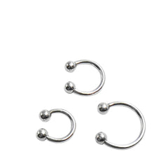 Men's and Women's Piercings Handcrafted 925 Sterling Silver
