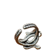 Men's Ring With Snake Design Handcrafted 925 Sterling Silver
