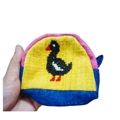Mini Hand-Woven Brocade Wallet 2