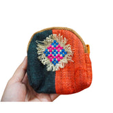 Mini Hand-Woven Brocade Wallet 1