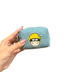 Handmade Upcycled Denim Mini Box Wallet 2