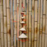 Mini Bamboo Conical Hat String For Decoration