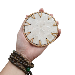 Mother-Of-Pearl Rattan Coasters 1