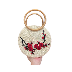 NIKA Water Hyacinth Beach Bag
