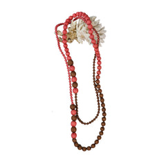 Necklace Mulberry Silk Handcrafted 4