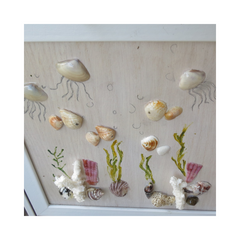 Ocean Paintings From Seashells