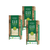 Organic instant rice noodles