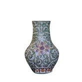 Oval-Shaped Ceramic Vase
