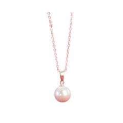 Pearl Pendant Necklace Handcrafted 925 Sterling Silver