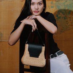 Water Hyacinth Handbag Peony