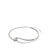 Plain Women's Bracelet Handcrafted 925 Sterling Silver