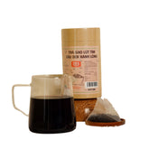 Purple Brown Rice and Black Bean Tea