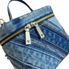 Handmade Upcycled Denim Rosa Bag