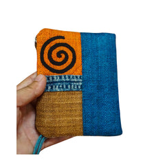 Rectangular Hand-Woven Brocade Wallet