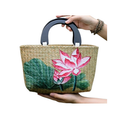 Rectangular Sedge Basket 3