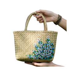 Rectangular Sedge Basket 1