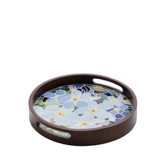 Round Ceramic Tea Tray 1