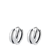 Round Earrings For Men And Women Handcrafted 925 Sterling Silver