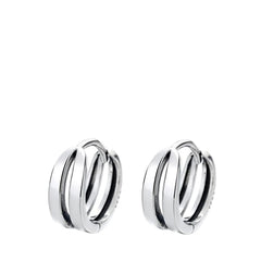 Round Earrings For Men And Women Handcrafted 925 Sterling Silver