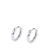 Round Earrings For Men And Women Handcrafted 925 Sterling Silver
