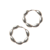 Round Earrings For Women Handcrafted 925 Sterling Silver