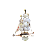 Sailboat Made From Small Ria Snail Shells