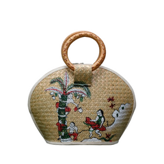 Scallop Shaped Sedge Handbag